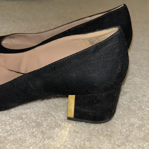Fiona Black Heels with Gold Details - Picture 2 of 8